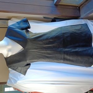 Zara‎ trafuluc faux leather dress M